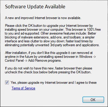 Remove Software Update Available - How to remove